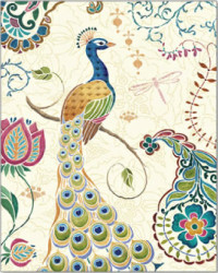 Peacock Fantasy II by Daphne Brissonnet