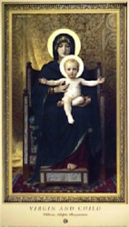 Virgin & Child by William Adolphe Bouguereau
