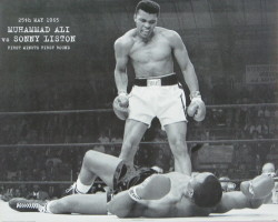 Ali v Liston by Corbis-Bettmann