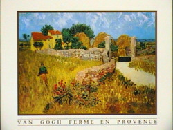 Ferme En Provence by Vincent Van Gogh