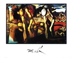Metamorphosis of Narcissus by Salvador Dali