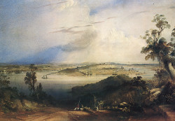 View of Sydney from North Shore by Conrad Martens