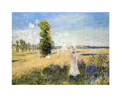 La Promenade by Claude Monet