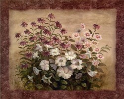 Garden Flowers I by Vivian Flasch