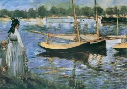 Seine at Argenteuil by Claude Monet
