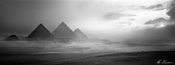 Pyramids Egypt by Ken Duncan
