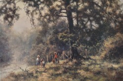 Country Bus Stop by Ramon Ward-Thompson