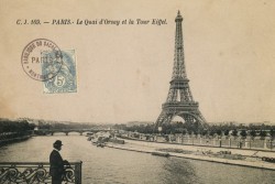 Le Quai Orsay et la Tour Eiffel 