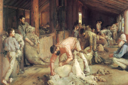 Shearing The Rams by Tom Roberts