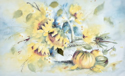 Sunflowers by Jan Kooistra