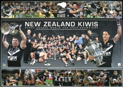 New Zealand Kiwis Rugby League World Cup 2008 Champions