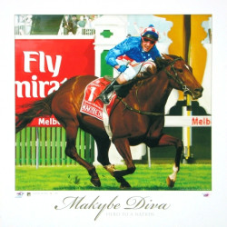 Makybe Diva - Hero To a Nation  by Ian Drever