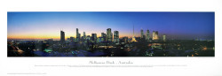 Melbourne Dusk by Phil Gray