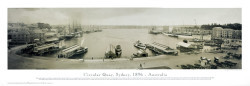 Circular Quay, Sydney - 1896 by Phil Gray