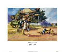 Bottle Merchant - Medium by Darcy Doyle