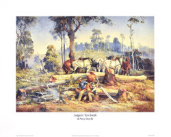 Loggers Tea Break - Medium by Darcy Doyle