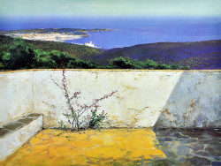Terrace at Cadaques by Ramon Vila