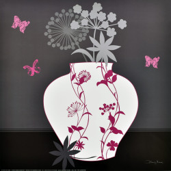 Pink Summertime I by Diane Moore