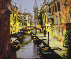 Evening Stroll by Vakhtang