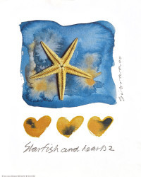 Starfish and Hearts 2 by Sibraa