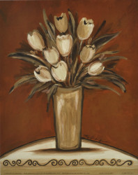 Santa FE Tulips by Joy Alldredge