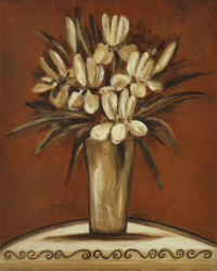 Santa FE Irises by Joy Alldredge