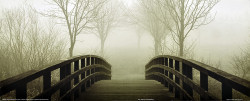 Footbridge panoramic by Steven Mitchell