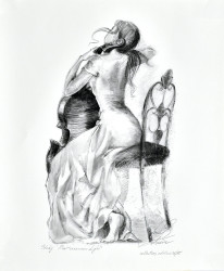 Mediterranean Light (Pencil Drawing) LE. by Lena Sotskova