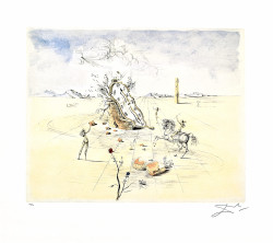Le Charad De Triomphe by Salvador Dali