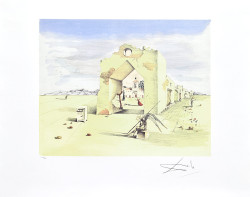 Paranoic Village by Salvador Dali