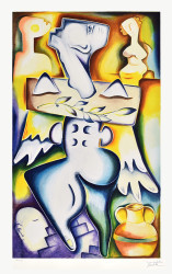 Here on Planet Earth by Alexandra Nechita