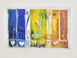 Water Colours II by Jorg Schroder