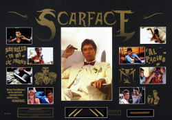 SCARFACE Limited Edition of 500 with Cigar and Bullets Certificate of Authenticity