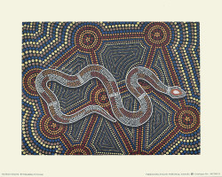 Rainbow Serpent by Tobwabba