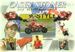 Casey Stoner 2007 World Champion