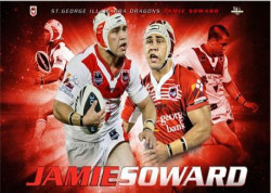Jamie Soward - St George Illawarra Dragons 3D lenticular