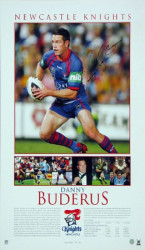 Danny Buderus - NewCastle Kights Limited Edition of 100