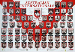 Australian Internationals St George Illawarra 1921 - 2012