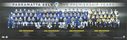 Parramatta Eels the Premiership Years Limited Edition of 1000