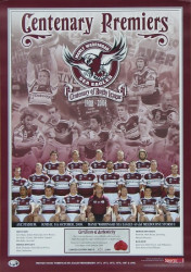 Centenary Premiers Manly Warringah Sea Eagles 1908-2008 Limited Edition 251 of 2008