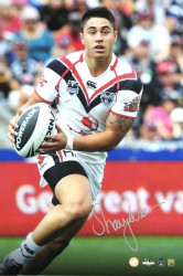 Shaun Johnson - New Zealand Warriors Personally Signed