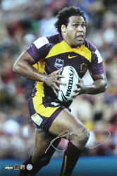 Sam Thaiday - Brisbane Broncos Personally Signed