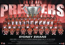 2012 AFL Premiers - Sydney Swans