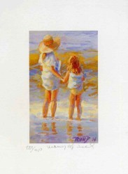 Morning Dip by Lucelle Raad