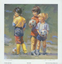 Little Ladies by Lucelle Raad