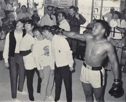 Muhammad Ali Punching The Beatles