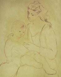 Mother & Son by Pablo Picasso