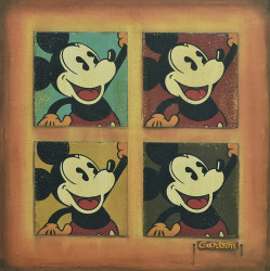 Mickey Times Four - Disney by Trevor Carlton