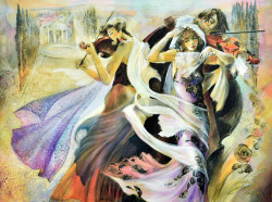 Lavender Mist by Lena Sotskova