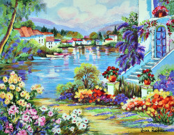 River Side by Zina Roitman